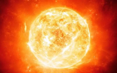 燃燒的太陽