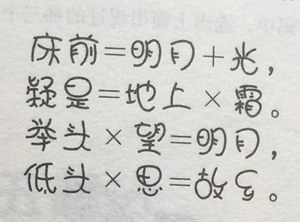 靜夜思