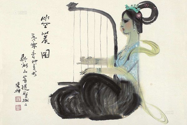 箜篌怎么讀,箜篌是什么意思,箜篌與豎琴的區別