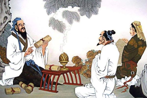 孔子講學(xué)