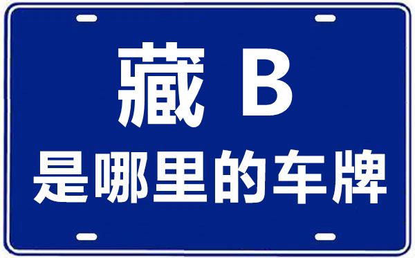 藏B是哪里的車牌號,昌都的車牌號是藏什么
