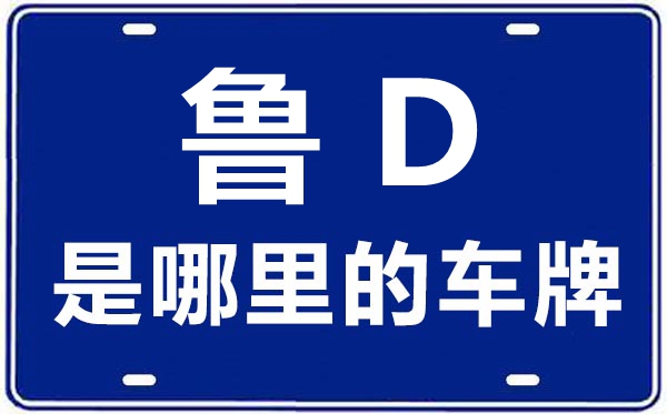 魯D是哪里的車牌號,棗莊的車牌號是魯什么