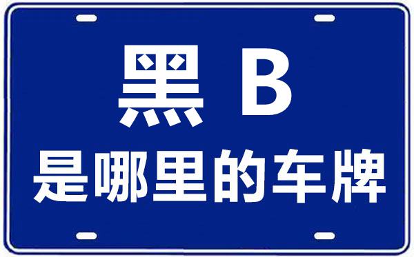 黑B是哪里的車牌號,齊齊哈爾的車牌號是黑什么