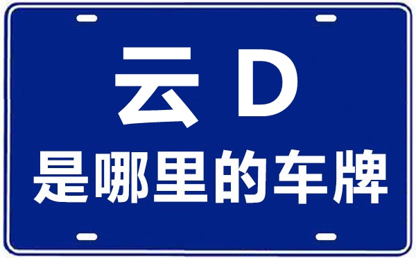 云D是哪里的車牌號(hào),曲靖的車牌號(hào)是云什么