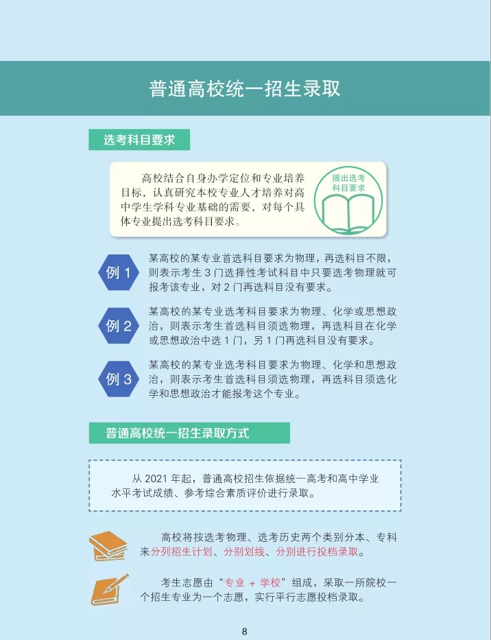 遼寧省深化高等學校考試招生綜合改革實施方案圖解8