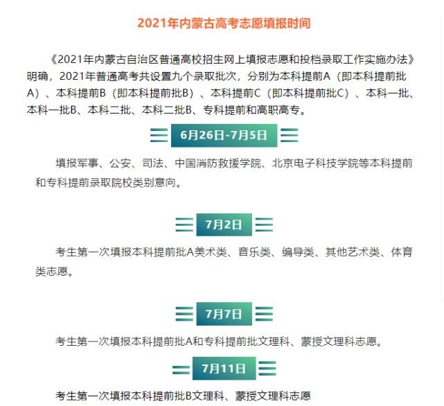 2021年內(nèi)蒙古高考錄取分?jǐn)?shù)線,內(nèi)蒙古2021高考各批次分?jǐn)?shù)線一覽表