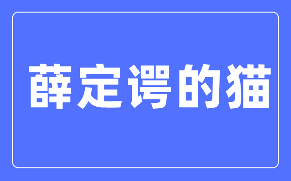 薛定諤的貓是什么意思,關于薛定諤的貓通俗解釋