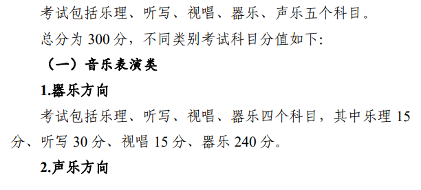 2024年內蒙古藝術統考滿分是多少,內蒙古藝考科目及分值