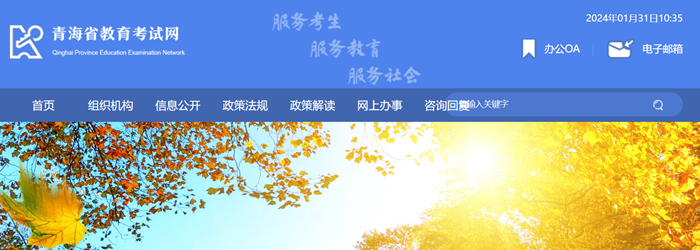 2024年青海高考成績查詢入口（http://www.qhjyks.com/）