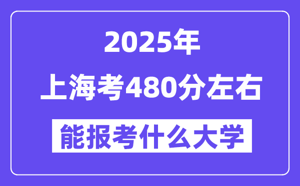 2025年上?？?80分左右能報考上什么大學?附位次排名對照表